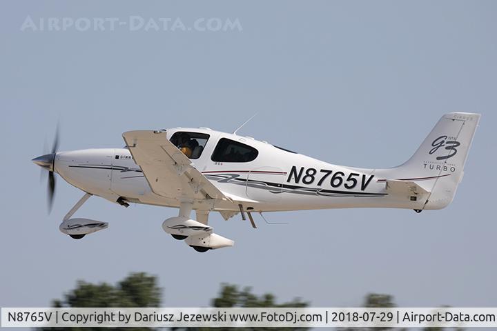 N8765V, Cirrus SR22 G3 GTS Turbo C/N 3145, Cirrus SR22  C/N 3145, N8765V