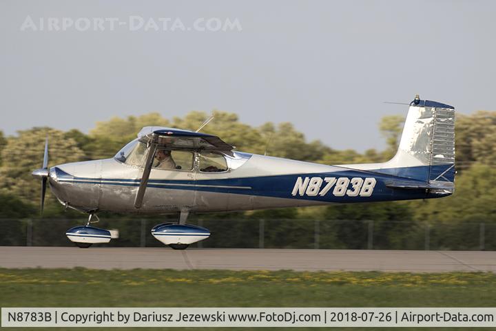 N8783B, 1957 Cessna 172 C/N 36483, Cessna 172 Skyhawk  C/N 36483, N8783B