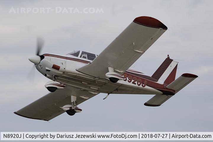 N8920J, 1965 Piper PA-28-180 C/N 28-2937, Piper PA-28-180 Cherokee  C/N 28-2937, N8920J