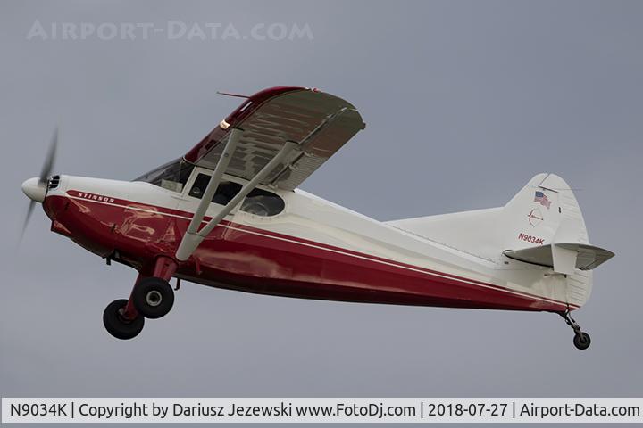 N9034K, 1947 Stinson 108-1 Voyager C/N 108-2034, Stinson 108-1 Voyager  C/N 108-2034, N9034K