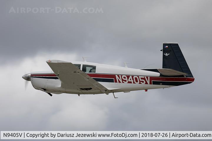 N9405V, 1969 Mooney M20E C/N 700021, Mooney M20E Chapparal  C/N 700021, N9405V