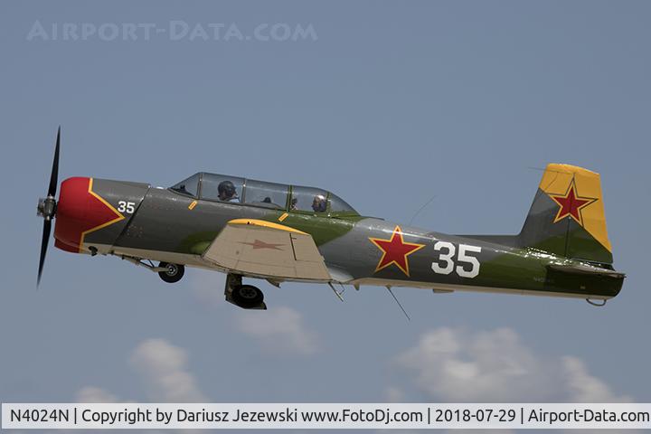 N4024N, 1983 Nanchang CJ-6 C/N 3832024, Nanchang CJ-6  C/N 3832024, N4024N