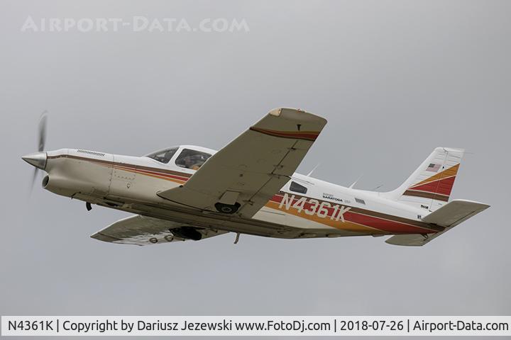 N4361K, 1984 Piper PA-32R-301T Turbo Saratoga C/N 32R-8429015, Piper PA-32R-301T Turbo Saratoga  C/N 32R-8429015, N4361K
