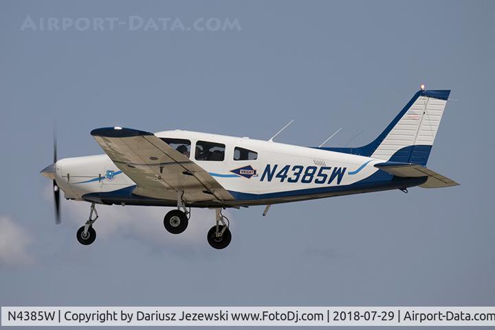 N4385W, 1984 Piper PA-28-161 Cherokee Warrior II C/N 28-8516002, Piper PA-28-161 Warrior II  C/N 28-8516002, N4385W