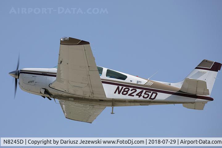 N8245D, 1991 Beech F33A Bonanza C/N CE-1570, Beech F33A Bonanza  C/N CE-1570, N8245D