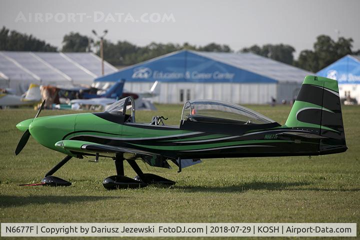 N6677F, 2006 BARRA ROBERT D RV-8A C/N 82067, Vans RV-8A  C/N 82067, N6677F