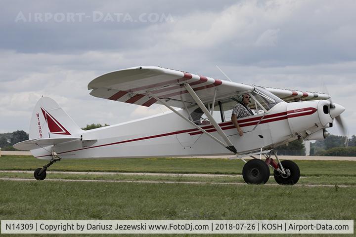 N14309, 1971 Piper PA-18-150 Super Cub C/N 18-7409073, Piper PA-18-150 Super Cub  C/N 18-7409073, N14309