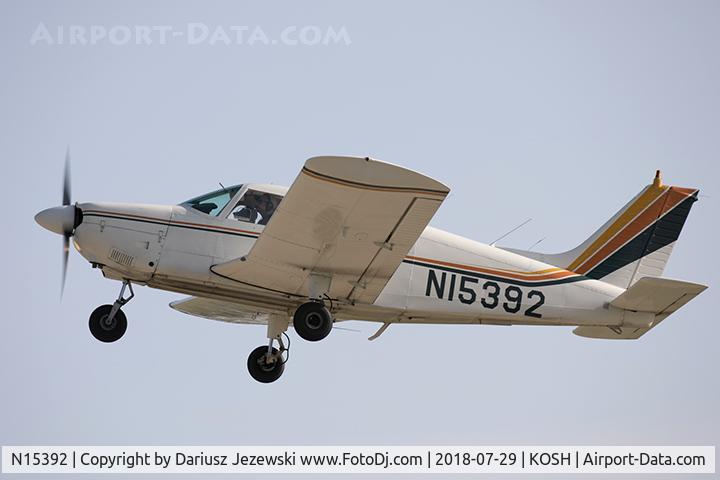 N15392, 1972 Piper PA-28-180 Cherokee C/N 28-7305069, Piper PA-28-180 Cherokee  C/N 28-7305069, N15392