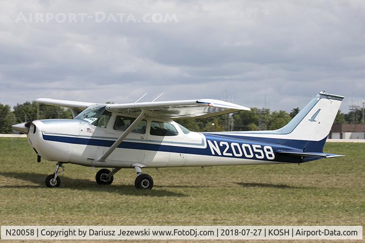 N20058, 1972 Cessna 172M C/N 17260970, Cessna 172M Skyhawk  C/N 17260970, N20058