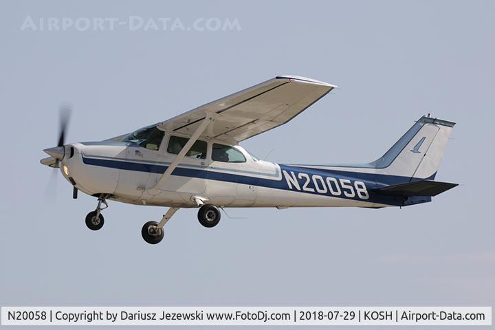N20058, 1972 Cessna 172M C/N 17260970, Cessna 172M Skyhawk  C/N 17260970, N20058