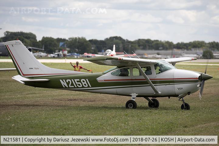 N21581, 1973 Cessna 182P Skylane C/N 18261729, Cessna 182P Skylane  C/N 18261729, N21581