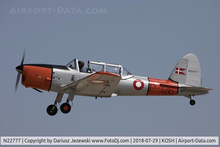 N22777, 1950 De Havilland DHC-1 Chipmunk 22 C/N C1/0105, De Havilland Canada DHC-1 Chipmunk 22  C/N C1/0105, N22777