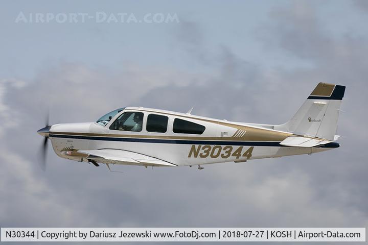 N30344, 1987 Beech F33A Bonanza C/N CE-1111, Beech F33A Bonanza  C/N CE-1111, N30344