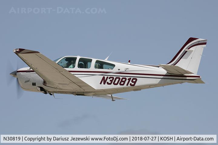 N30819, 1987 Beech F33A Bonanza C/N CE-1188, Beech F33A Bonanza  C/N CE-1188, N30819