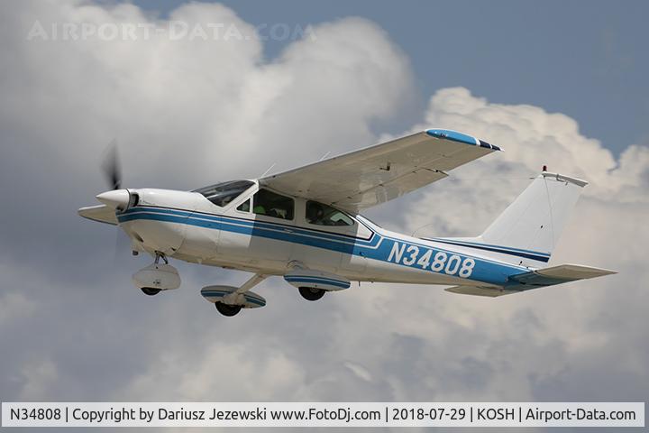N34808, 1973 Cessna 177B Cardinal C/N 17702016, Cessna 177B Cardinal  C/N 17702016, N34808