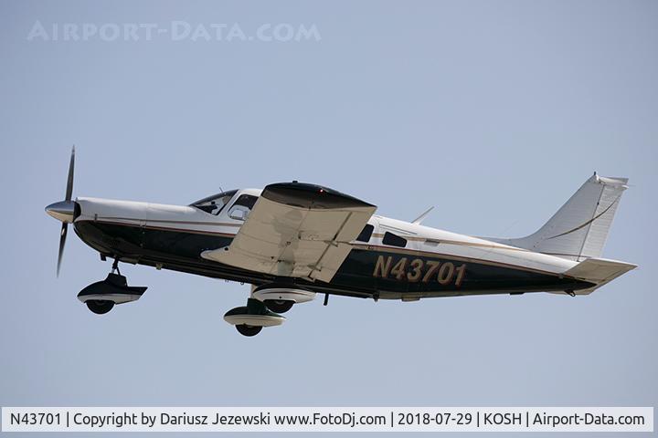 N43701, 1974 Piper PA-32-300 Cherokee Six C/N 32-7440139, Piper PA-32-300 Cherokee Six  C/N 32-7440139, N43701