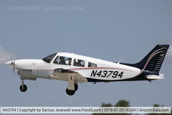 N43794, 1977 Piper PA-28R-201T Cherokee Arrow III C/N 28R-7703314, Piper PA-28R-201T Arrow III  C/N 28R-7703314, N43794