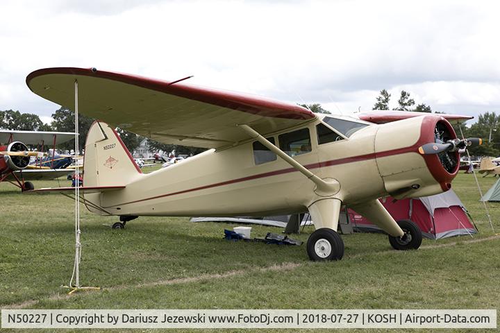 N50227, 1942 Stinson V77 Reliant C/N 77-143, Stinson V77 Reliant  C/N 77-143, N50227