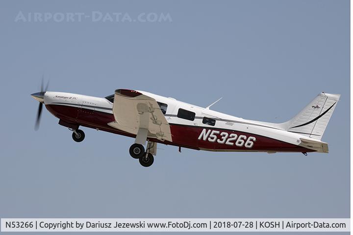 N53266, 2001 Piper PA-32R-301T Turbo Saratoga C/N 3257233, Piper PA-32R-301T Turbo Saratoga  C/N 3257233, N53266