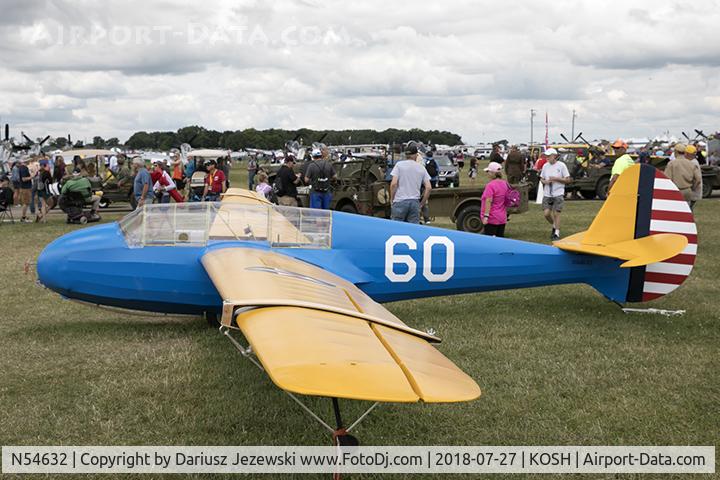 N54632, 1942 Laister-kauffman LK-10A C/N 117, Laister-Kauffman LK-10A  C/N 117, N54632