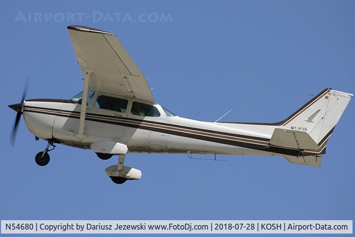 N54680, 1981 Cessna 172P C/N 17275035, Cessna 172P Skyhawk  C/N 17275035, N54680