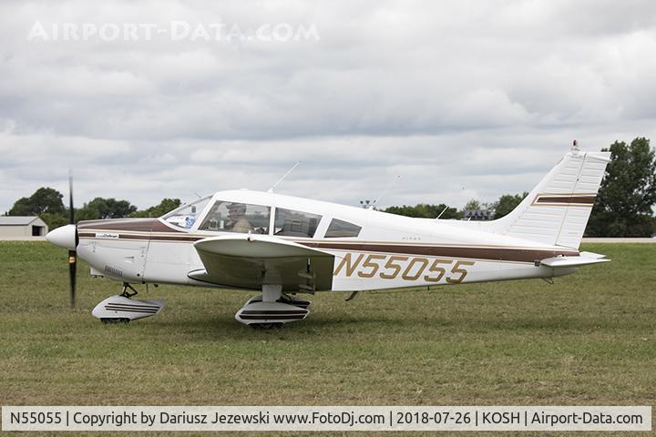 N55055, 1973 Piper PA-28-180 C/N 28-7305301, Piper PA-28-180 Cherokee  C/N 28-7305301, N55055