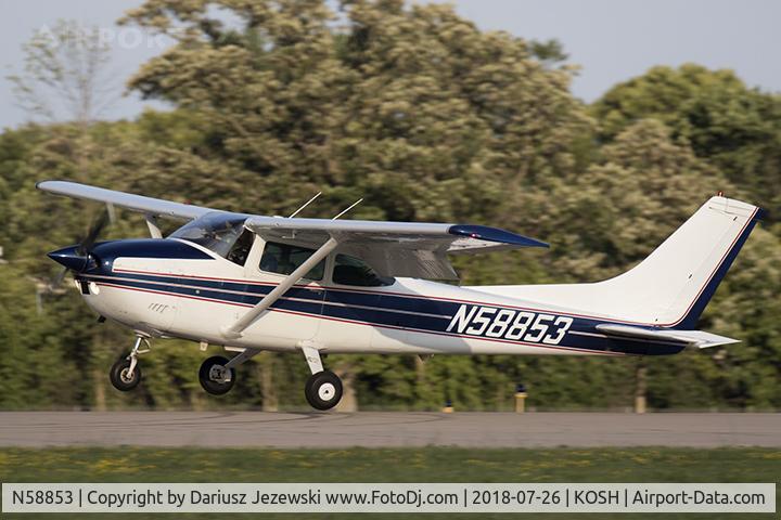 N58853, 1973 Cessna 182P Skylane C/N 18262344, Cessna 182P Skylane  C/N 18262344, N58853