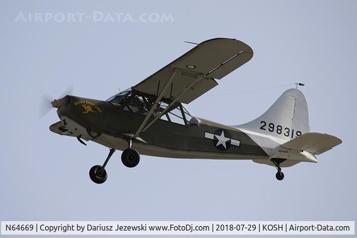 N64669, Stinson L-5 Sentinel C/N 76560, Stinson L-5 Sentinel 