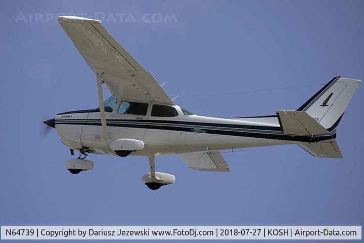 N64739, 1982 Cessna 172P C/N 17275616, Cessna 172P Skyhawk  C/N 17275616, N64739
