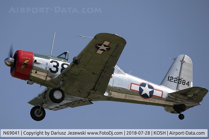 N69041, 1942 Consolidated Vultee BT-13A C/N 6462, Consolidated Vultee BT-13A Valiant  C/N 6462, N69041