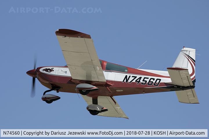 N74560, 1976 Grumman American AA-5B Tiger C/N AA5B-0251, Grumman American AA-5B Tiger  C/N AA5B-0251, N74560