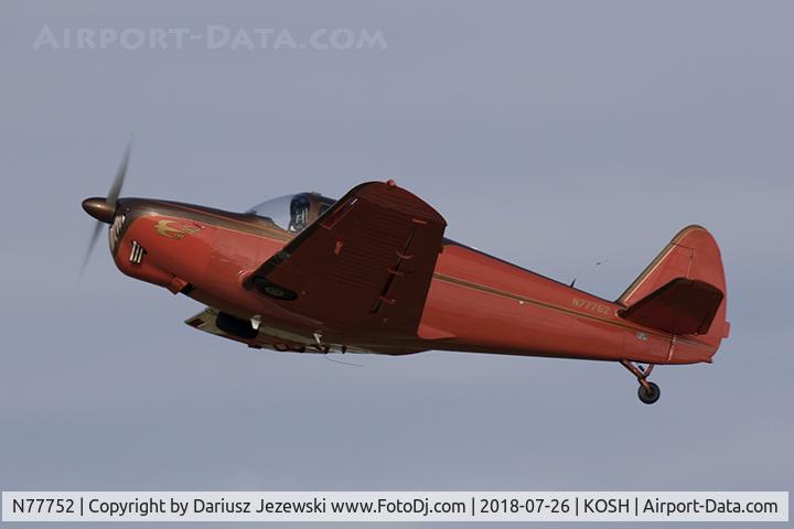 N77752, 1948 Globe GC-1B Swift C/N 3524, Globe GC-1B Swift  C/N 3524, N77752