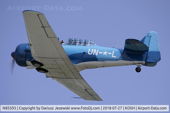 N85593, 1957 North American AT-6D Texan C/N 121-42415, North American AT-6D Texan  C/N 121-42415, N85593
