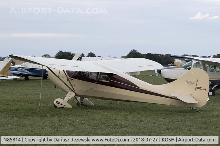 N85814, 1946 Aeronca 11AC Chief C/N 11AC-222, Aeronca 11AC Chief  C/N 11AC-222, N85814