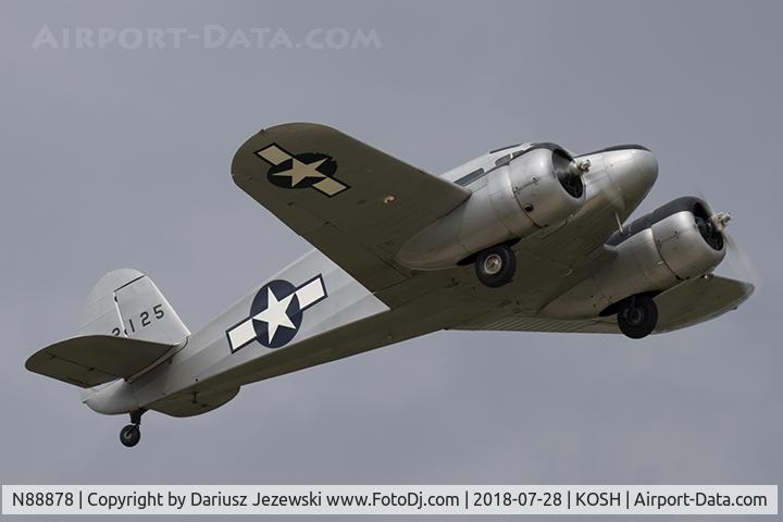 N88878, 1943 Cessna UC-78C (T-50) Bobcat C/N 4121, Cessna T-50 Bobcat 