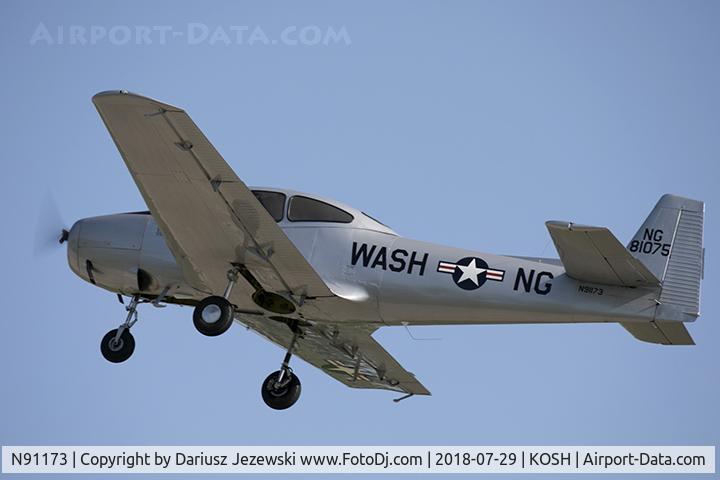 N91173, 1946 North American Navion C/N NAV-4-227, North American Navion (NA-145)  C/N NAV-4-227, N91173