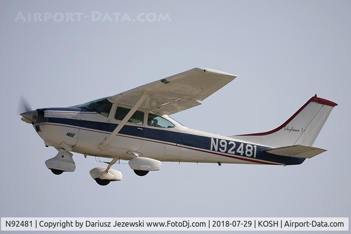 N92481, 1970 Cessna 182N Skylane C/N 18260225, Cessna 182N Skylane  C/N 18260225, N92481