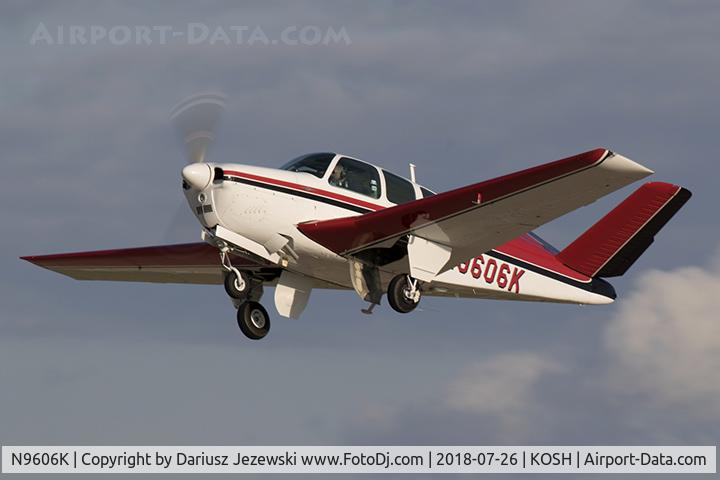 N9606K, 1962 Beech P35 Bonanza C/N D-6947, Beech P35 Bonanza  C/N D-6947, N9606K