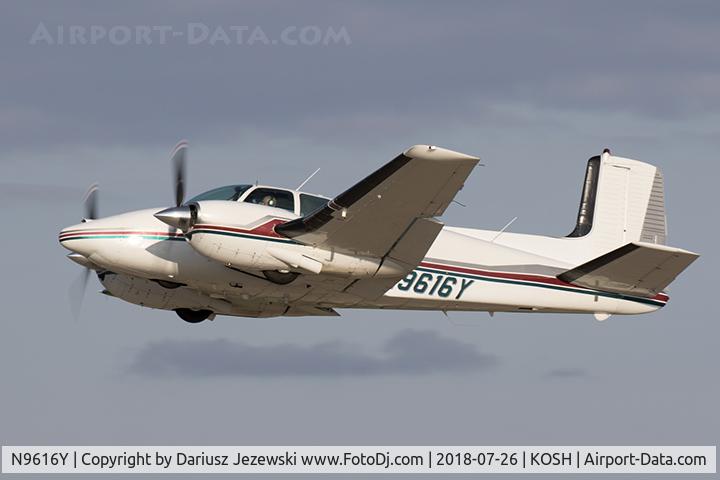 N9616Y, 1962 Beech D50E Twin Bonanza C/N DH-337, Beech D50E Twin Bonanza  C/N DH-337, N9616Y