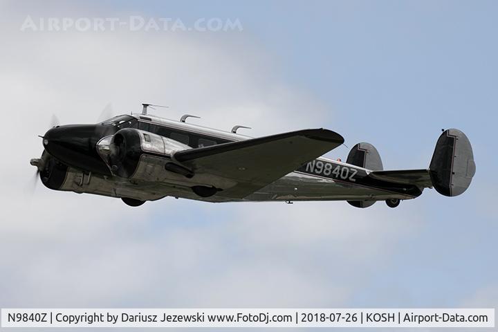 N9840Z, 1952 Beech C-45H Expeditor C/N AF-886, Beech C45H Expeditor  C/N AF-886, N9840Z