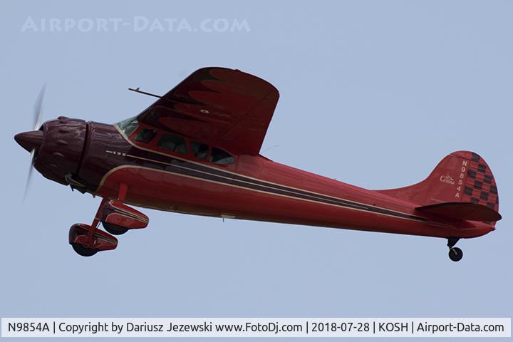 N9854A, 1952 Cessna 190 C/N 7547, Cessna 190  C/N 7547, N9854A