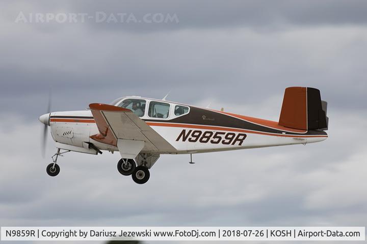 N9859R, 1960 Beech M35 Bonanza C/N D-6406, Beech M35 Bonanza  C/N D-6406, N9859R