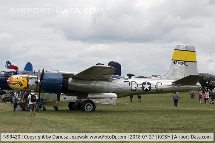 N99420, 1944 Douglas B-26B Invader C/N 27383, Douglas B-26B Invader  C/N 27383, N99420