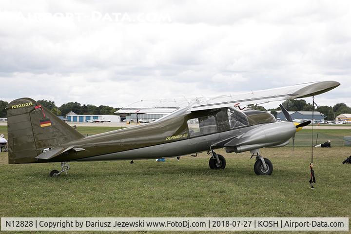N12828, 1961 Dornier Do-28A-1 C/N 3023, Dornier Do-28A-1  C/N 3023, N12828