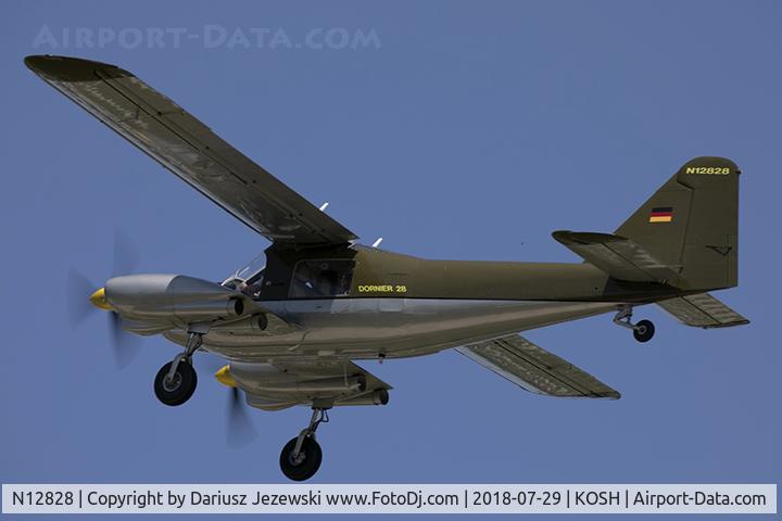 N12828, 1961 Dornier Do-28A-1 C/N 3023, Dornier Do-28A-1  C/N 3023, N12828