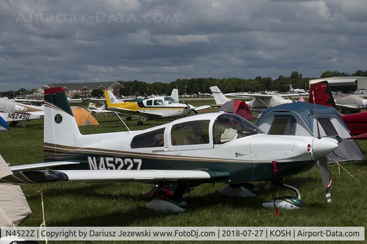 N4522Z, 1979 Gulfstream American AA-5B Tiger C/N AA5B-1087, American AA-5B