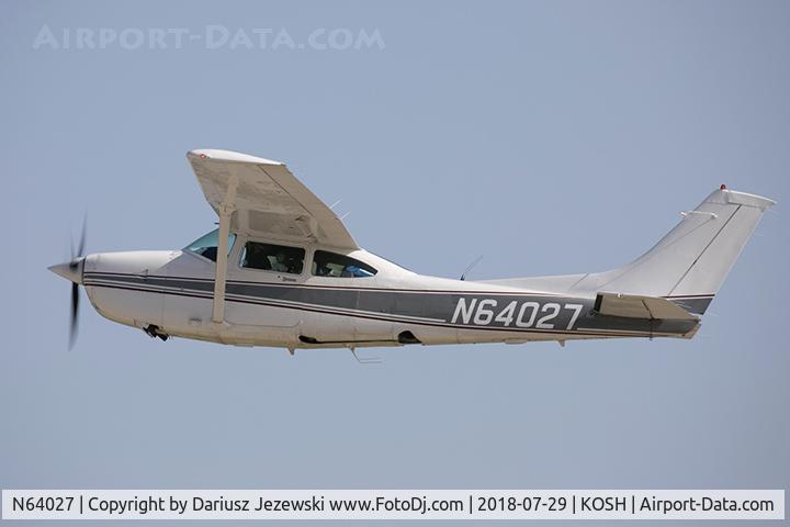 N64027, 1985 Cessna R182 Skylane RG C/N R18202021, Cessna R182 Skylane RG  C/N R18202021, N64027