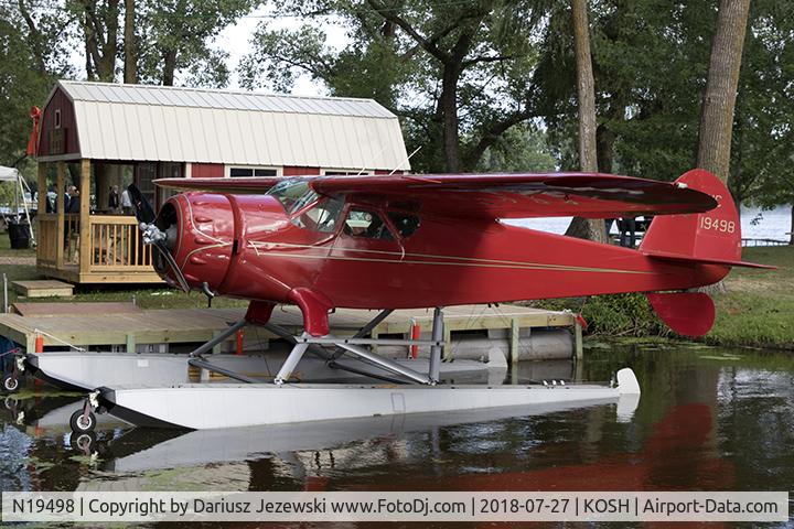 N19498, 1939 Cessna C-165 Airmaster C/N 467, Cessna C-165 Airmaster  C/N 467, NC19498