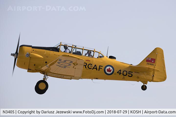 N3405, Canadian Car & Foundry Harvard MK IV C/N CCF4-196, Canadian Car & Foundry Harvard Mk.IV  C/N CCF4-196, NX3405