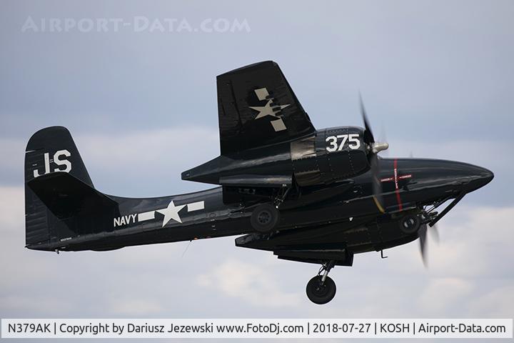 N379AK, Grumman F7F-3N Tigercat C/N 80375, Grumman F7F-3N Tigercat  C/N 80375, NX379AK